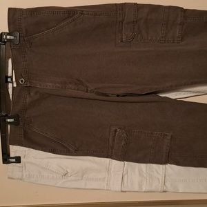 2 pair Wrangler Cargo Pants. 34X32